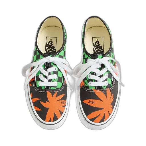 Printed Lace-Up Low-Top Casual Shoes