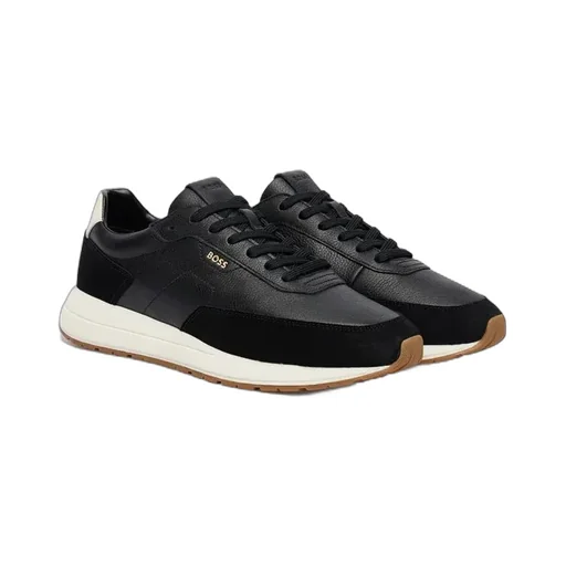 Suede Panel Sneakers