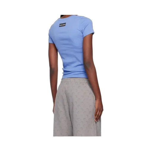 Ribbed Knitted T-Shirt