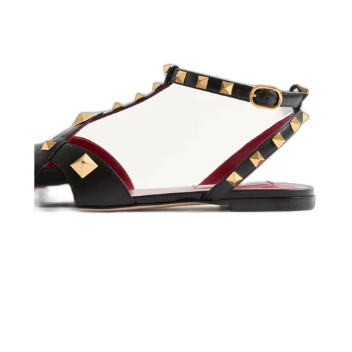 Valentino	Garavani Studdy Buckled Sandals