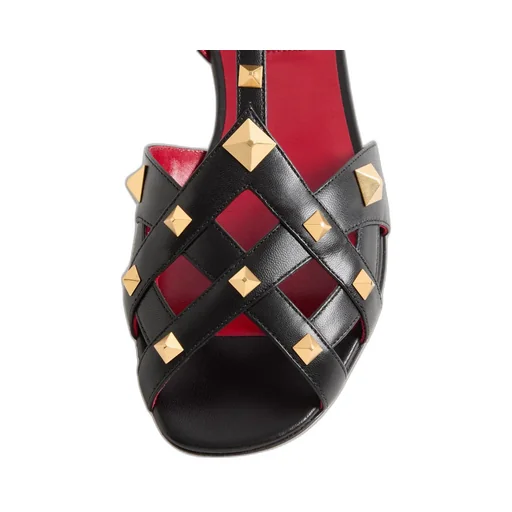 Valentino	Garavani Studdy Buckled Sandals
