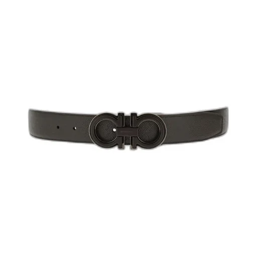 Reversible And Adjustable Gancini Belt