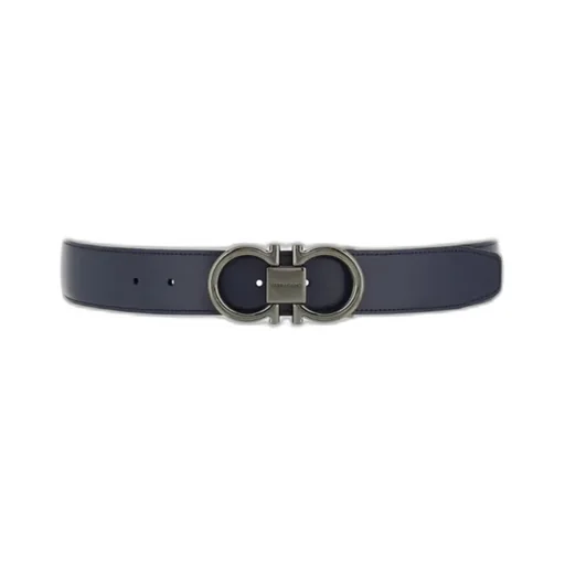 Reversible And Adjustable Gancini Belt