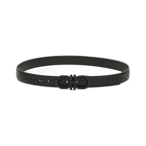Reversible And Adjustable Gancini Belt