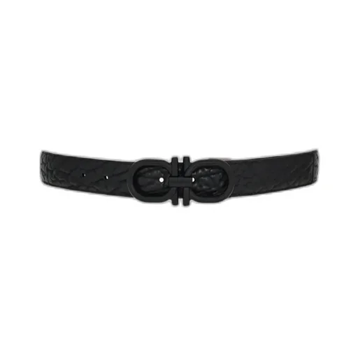 Reversible And Adjustable Gancini Belt