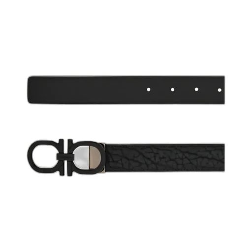 Reversible And Adjustable Gancini Belt