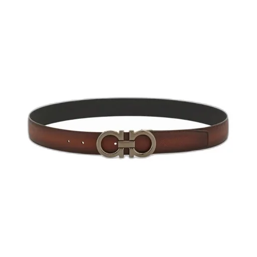 Ferragamo Logo Detailed Adjustable Belt