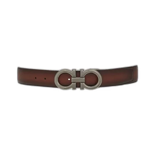 Ferragamo Logo Detailed Adjustable Belt