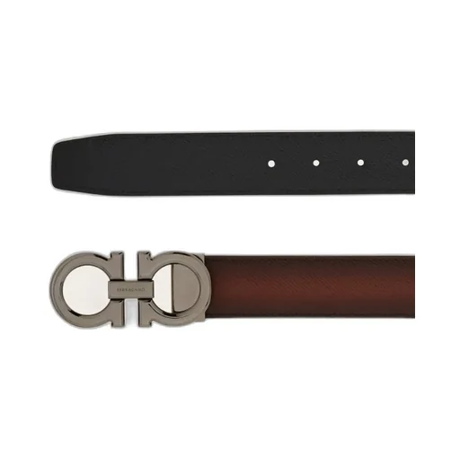 Ferragamo Logo Detailed Adjustable Belt