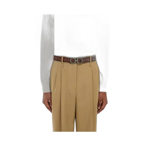 Ferragamo Logo Detailed Adjustable Belt