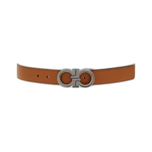 Reversible And Adjustable Gancini Belt