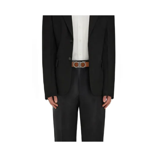 Reversible And Adjustable Gancini Belt