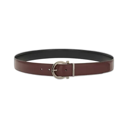 Reversible And Adjustable Gancini Belt