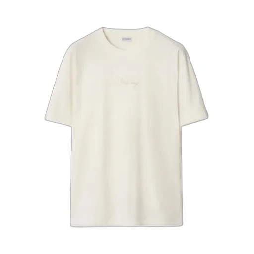 Burberry Logo Embroidered Crewneck T-Shirt