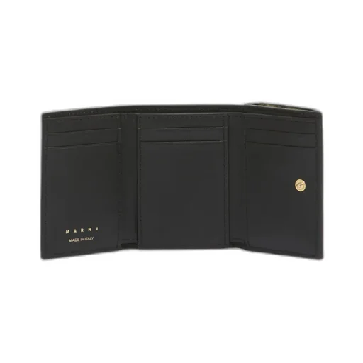 Marni Logo Lettering Embossed Wallet
