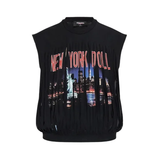 Dsquared2 X Vaquera Graphic Printed Tank Top