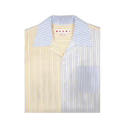 Striped Two-Tone Shirt
