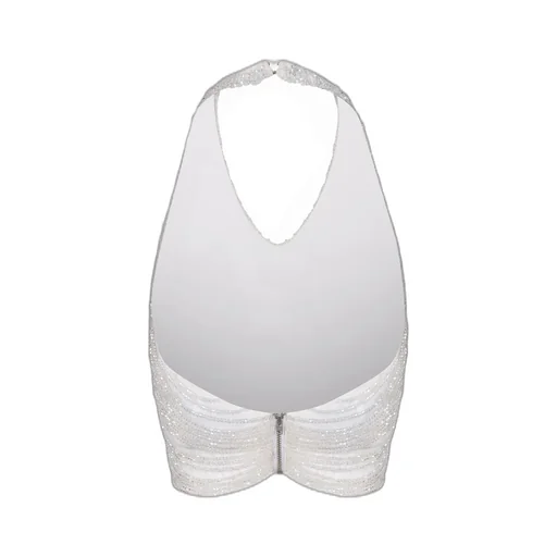 Giuseppe Di Morabito Rhinestone Fringe Top