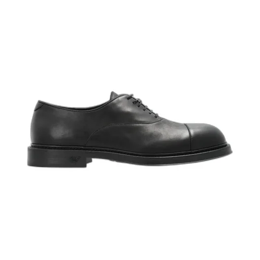Emporio Armani Cap-Toe Lace-Up Oxford Shoes