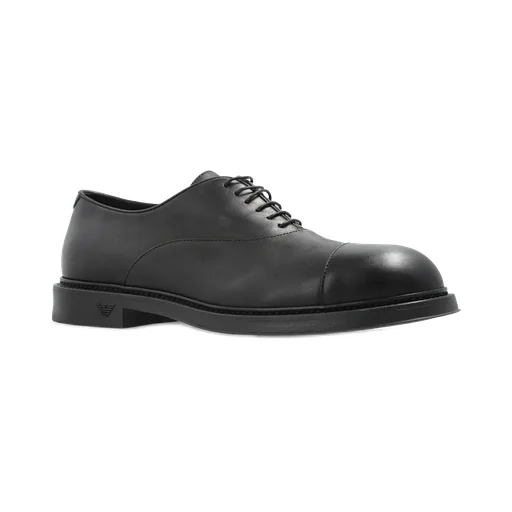 Emporio Armani Cap-Toe Lace-Up Oxford Shoes