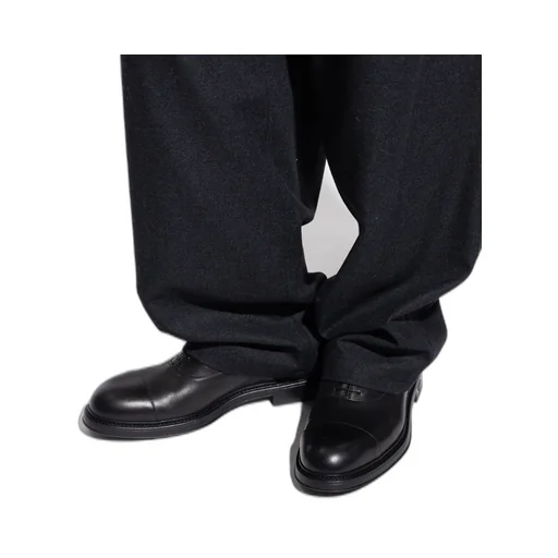 Emporio Armani Cap-Toe Lace-Up Oxford Shoes
