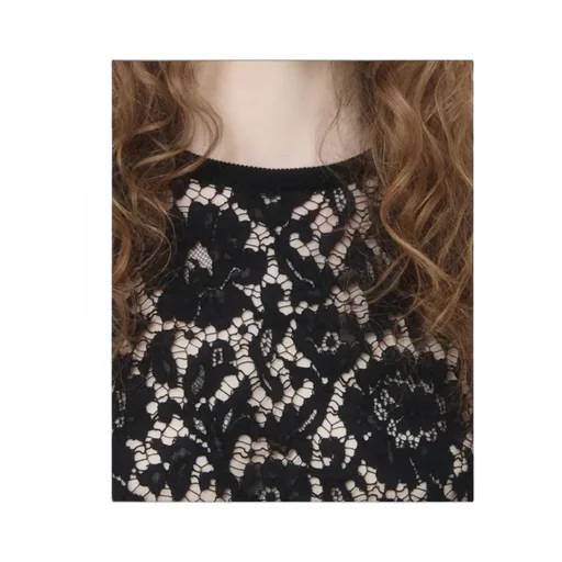 Valentino	Crewneck Lace Top