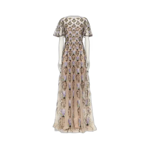 Round Neck Short Sleeve Dress