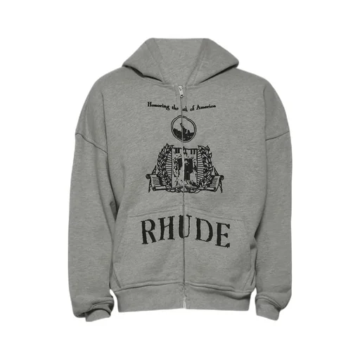 Rhude Youth Of America Zip-Up Hoodie