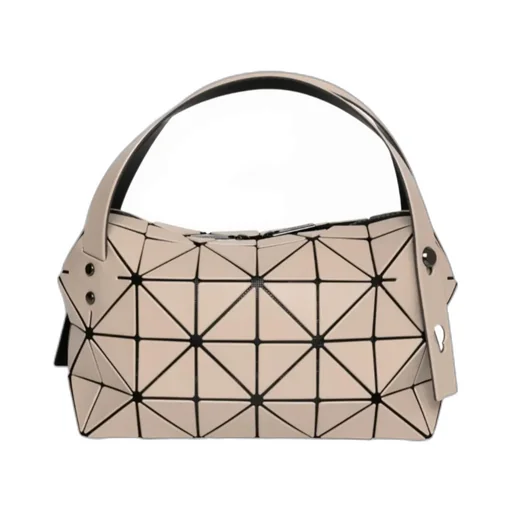 Small Boston Geometric-Pattern Tote Bag