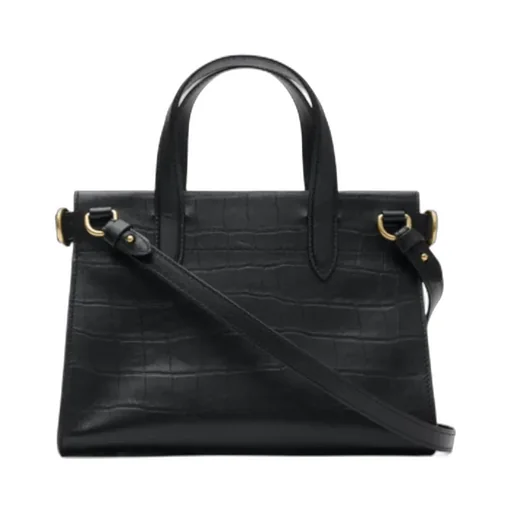 Burberry Mini Cotswolds Embossed Tote Bag
