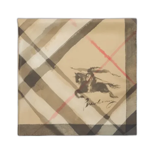 Burberry Watercolour Checked Scarf
