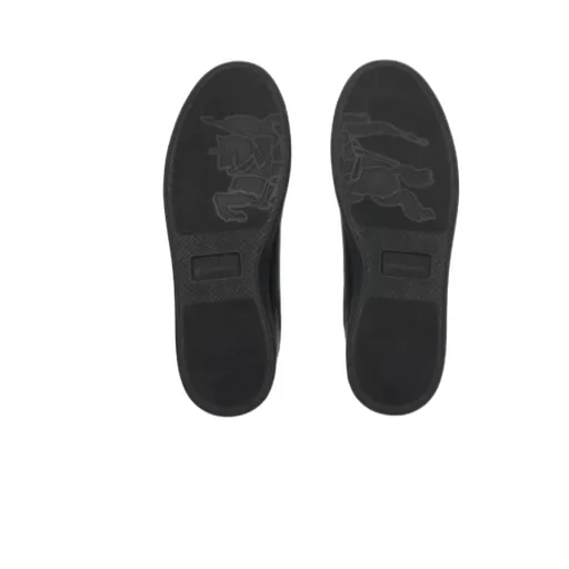 Burberry Set Checked Lace-Up Sneakers
