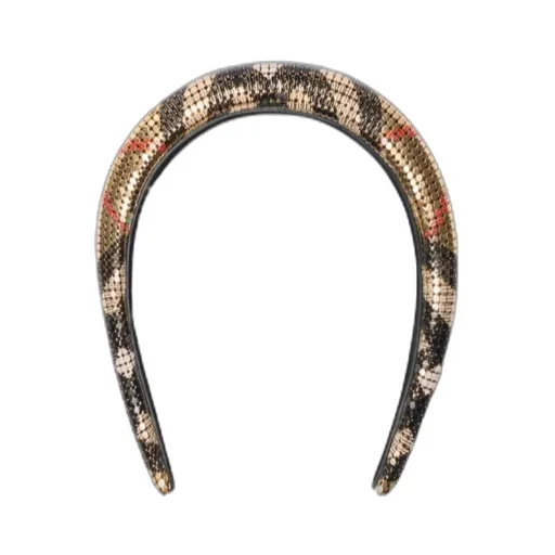 Check Mesh Headband