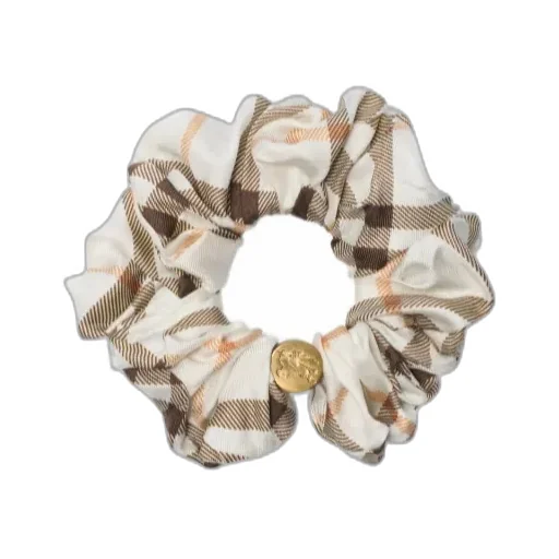 Burberry Check Elasticated Scrunchie