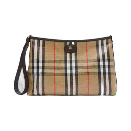 Burberry Highlands Checked Pouch