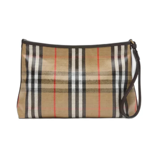 Burberry Highlands Checked Pouch