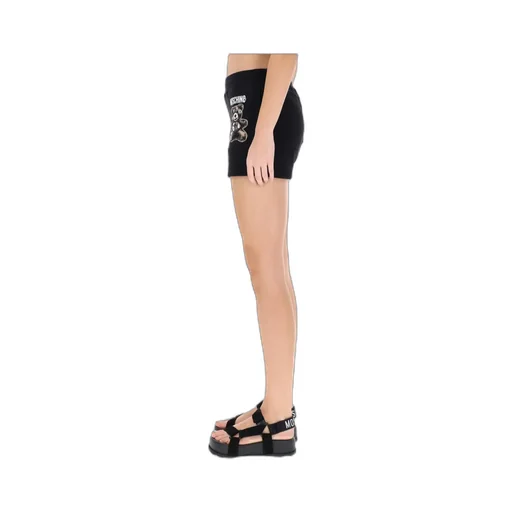 Moschino Teddy Bear Logo Printed Shorts