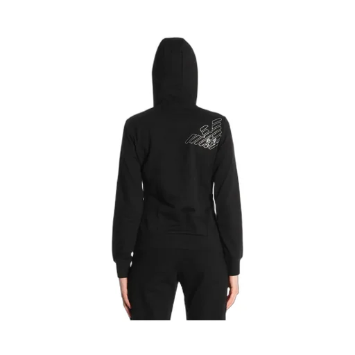 Logo Hooded Casual Coat