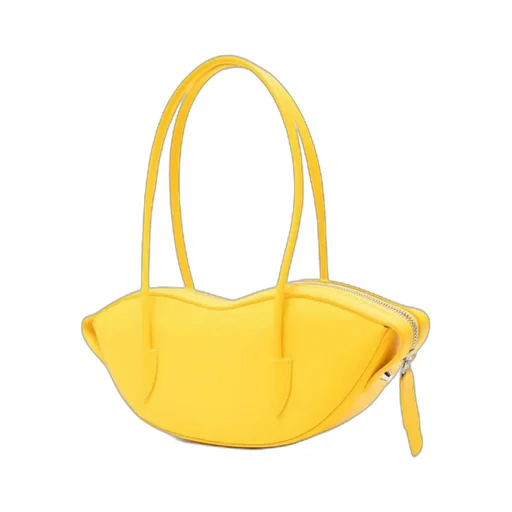 Lips Zippered Handbag