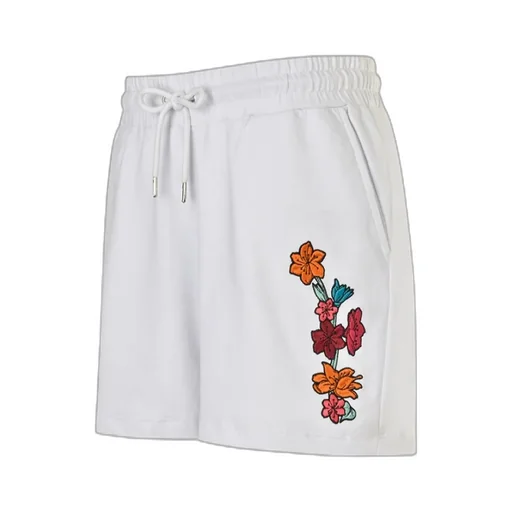Logo Drawstring Sports Shorts