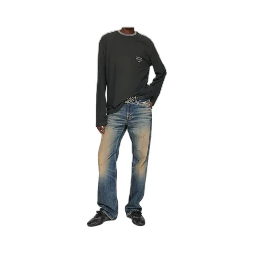 Pocket-Detail Long-Sleeve T-Shirt