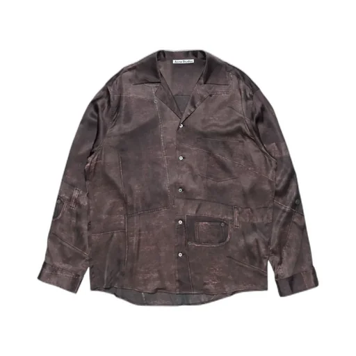 Acne Studios Button-Up Printed Shirt