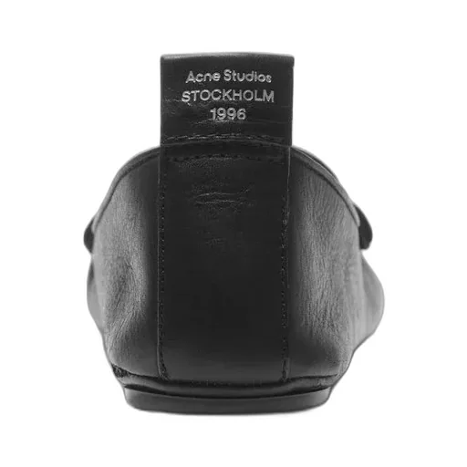 Penny-Slot Leather Loafers