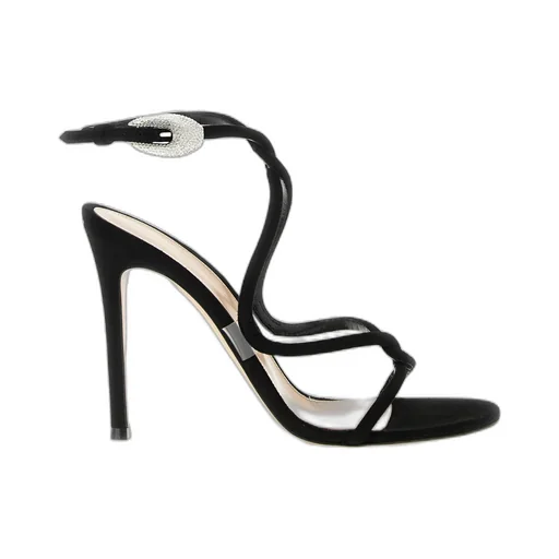 Gianvito Rossi Open Toe Strappy Heeled Sandals
