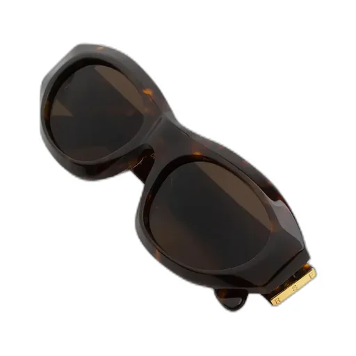 Havana Geometric Sunglasses