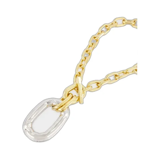 Rabanne Chunky-Chain Oval Detail Necklace