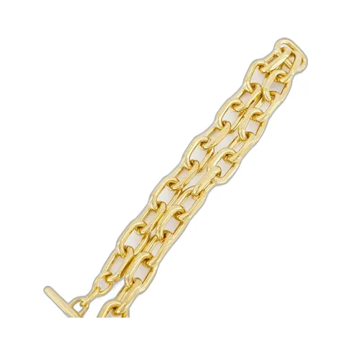 Rabanne Chunky-Chain Oval Detail Necklace