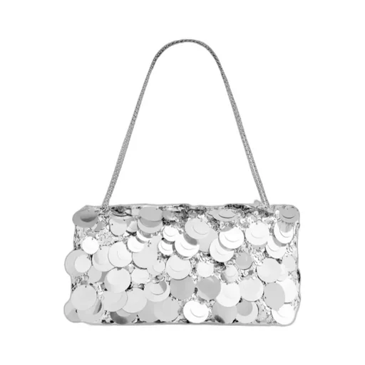 Rabanne Sparkle Baguette Bag