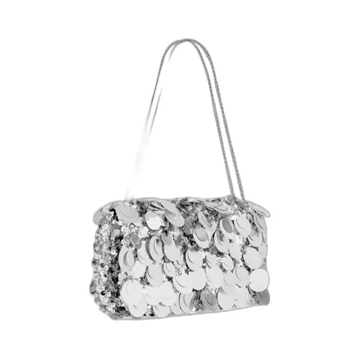 Rabanne Sparkle Baguette Bag