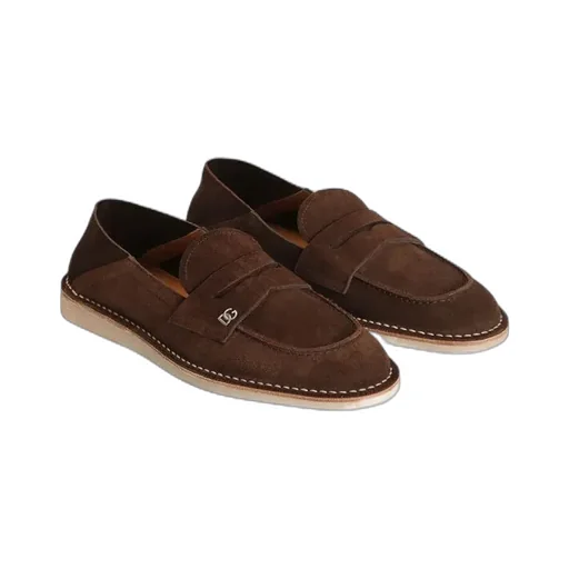 Reversed Calfskin Slipper
